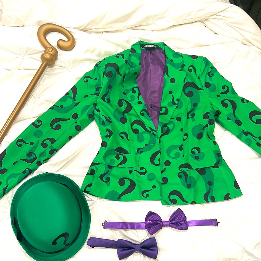 Lady Riddler Costume Set #Halloween #Costume #Riddler